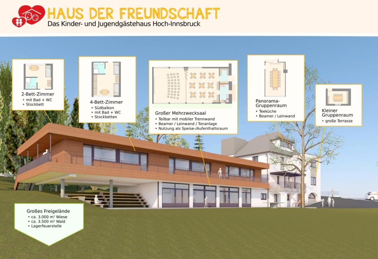 Haus Der Freundschaft - Gemeinnuetziges Kinder- Und Jugendgaestehaus Innsbruck Exterior photo